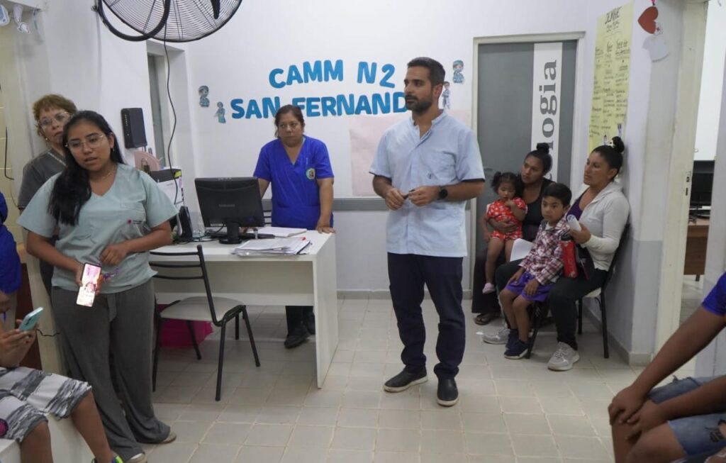 Taller sobre conjuntivitis y cuidado ocular en el CAMM 2 San Fernando