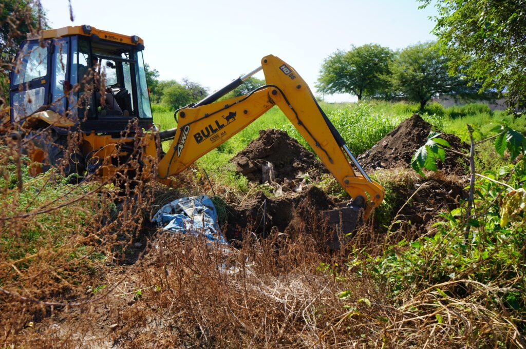 La Banda: liberaron un canal de desagüe tapado por un particular