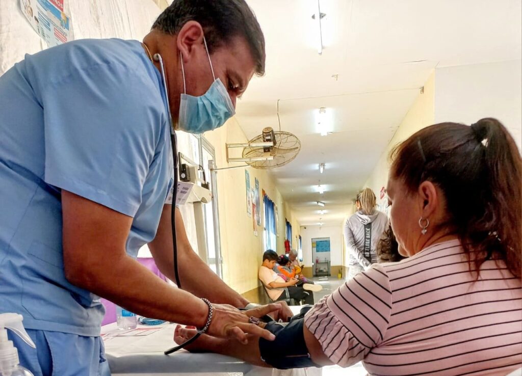 Jornada de vacunación y controles de salud en el CIC San Carlos