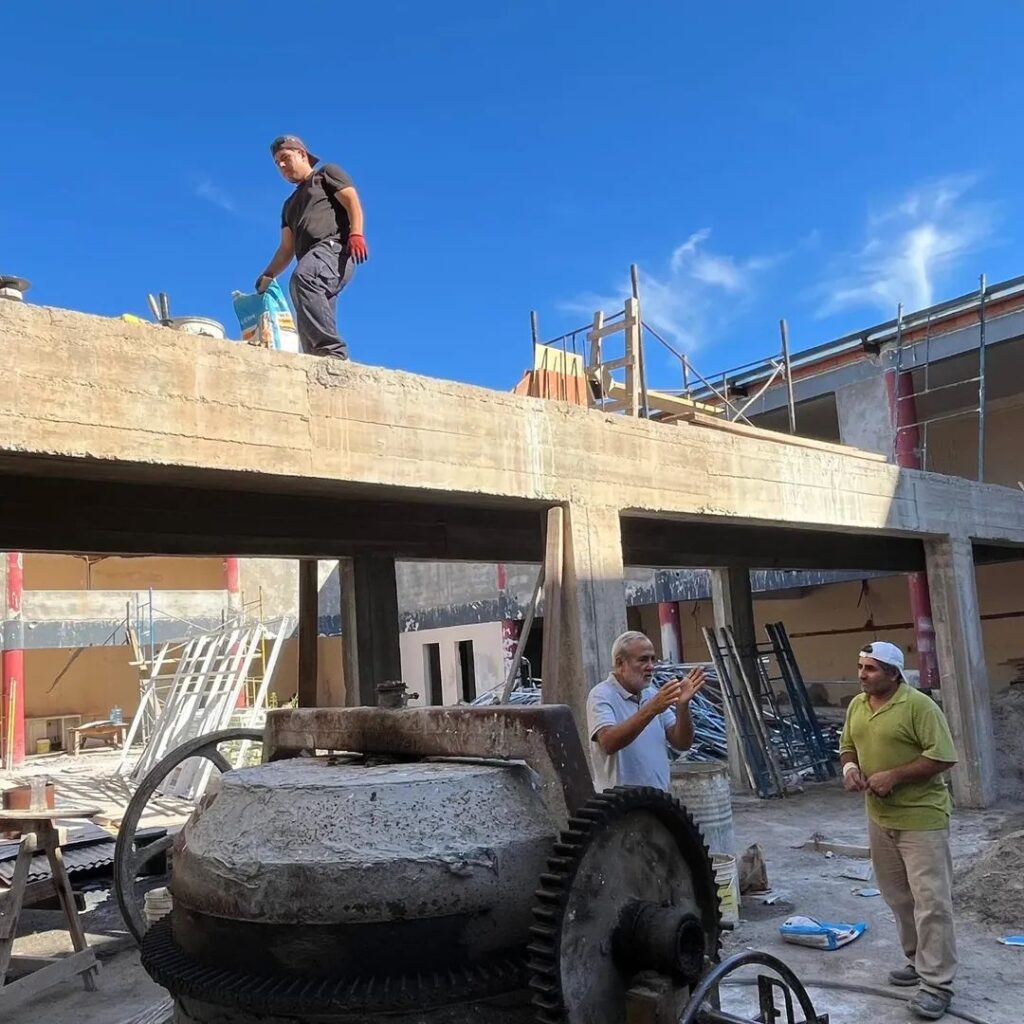 Avanza la obra del nuevo Centro Cultural de Loreto