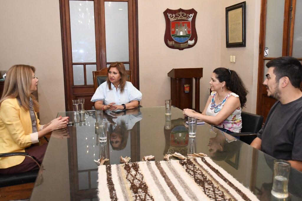 Fuentes se reunió con la ministra O’Mill por actividades conmemorativas para el Día de la Mujer