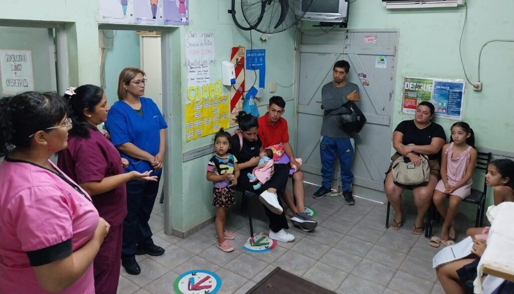 Vecinos del barrio Ampliación Primero de Mayo participaron de un taller sobre pediculosis