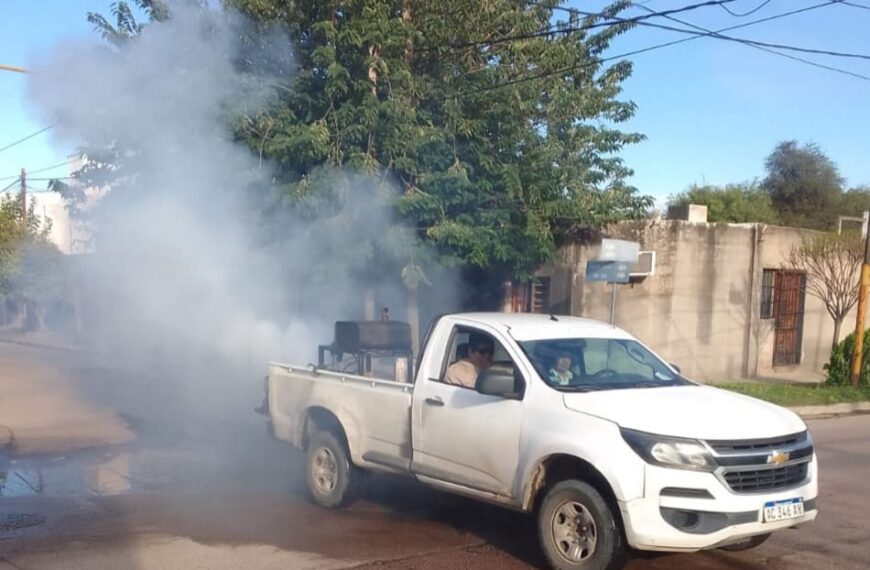 Calidad de Vida de la Municipalidad informó los barrios que se fumigarán en la semana