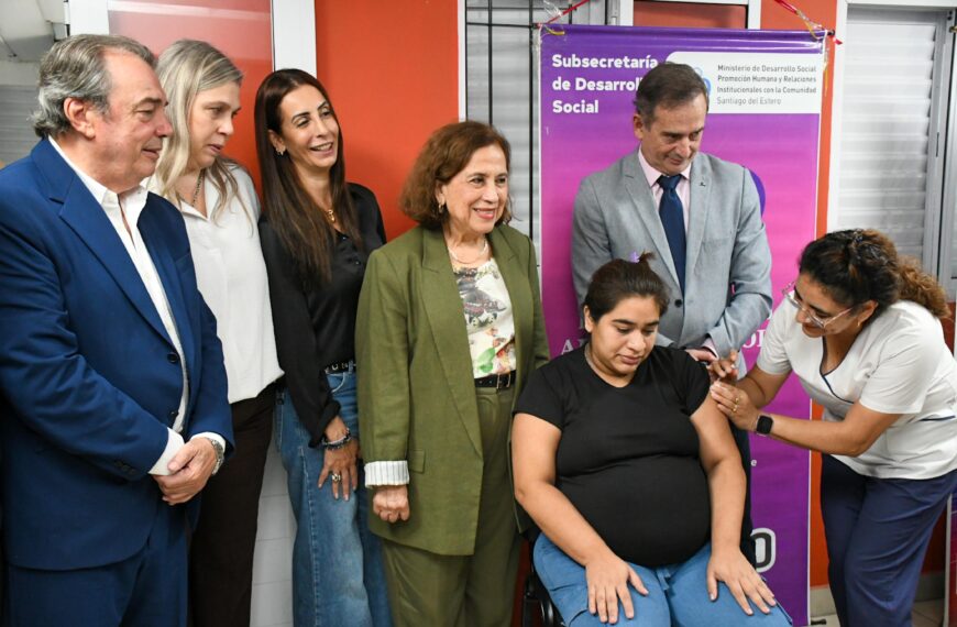 El Ministerio de Salud de la Provincia puso en marcha la Campaña de Vacunación Antigripal 2026