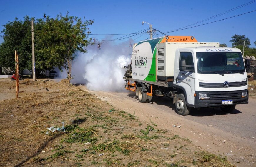 Así es el cronograma semanal de fumigaciones en La Banda