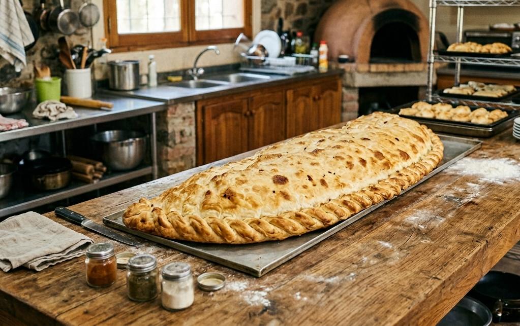 Buscan hacer historia con la empanada más grande de la provincia