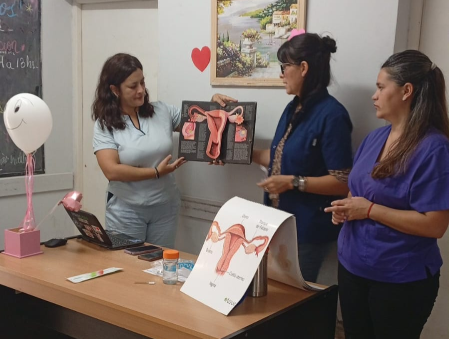 Operativo integral de salud destinado a mujeres en el CAMM 25 de Mayo