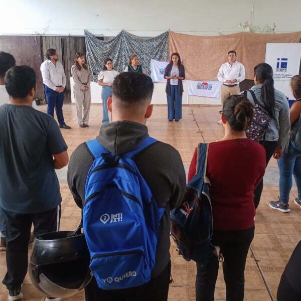 Fernández: Ponen en marcha el programa Santiago Crece con Vos