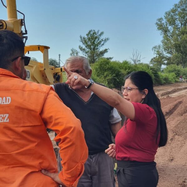 El municipio de Fernández intensifica el plan de mejora de calles y nivelado de calzadas