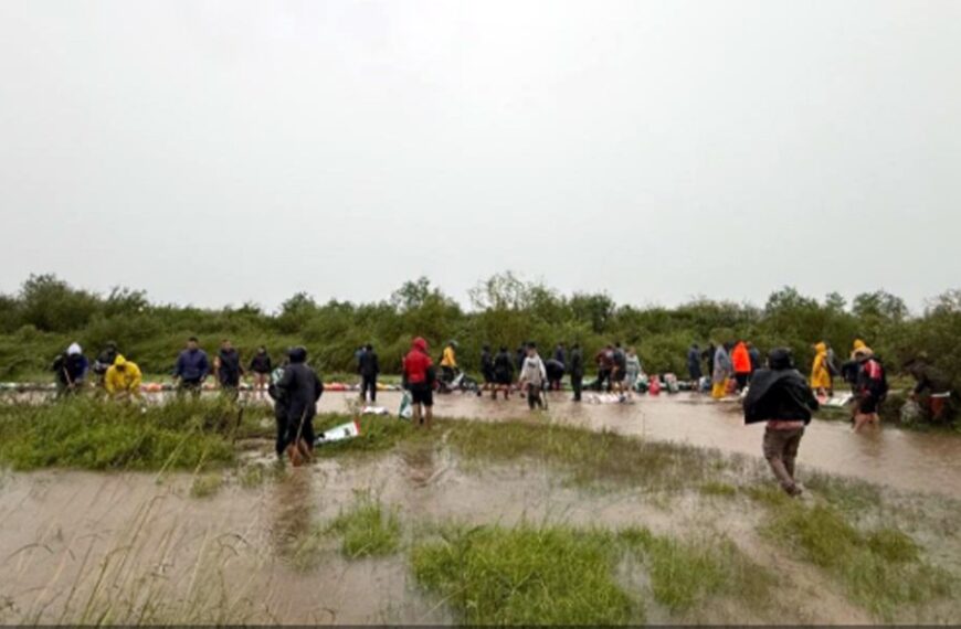 El municipio y Defensa Civil asistieron a familias de Pinto afectadas por la lluvia