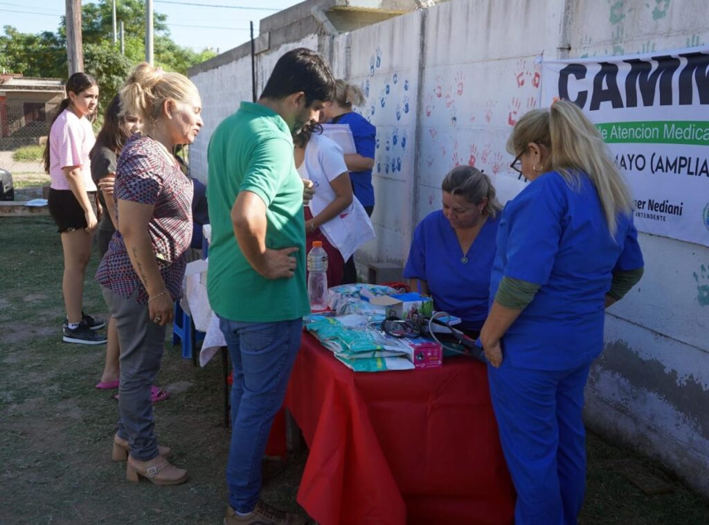 La Banda realizó la jornada integral “Estamos con vos” en el barrio 25 de Mayo