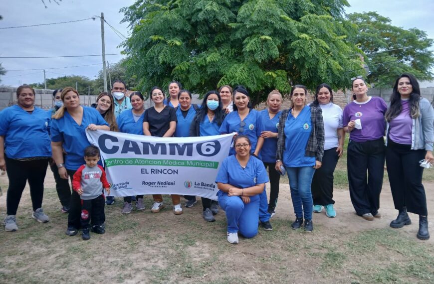 Un operativo integral de salud benefició al barrio Rincón Viejo