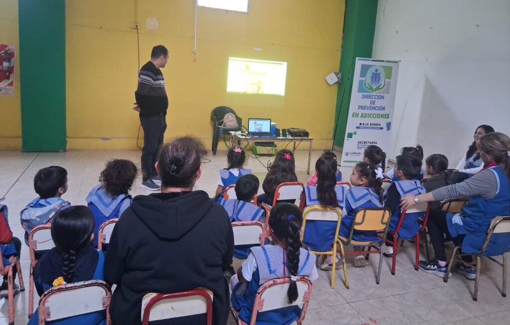 Prevención de adicciones en el Jardín Municipal N°6 “Luis Pesci”