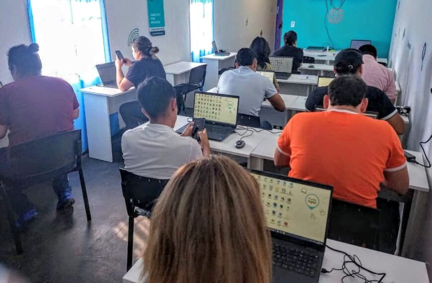 Taller de iniciación en la computación destinado a adultos