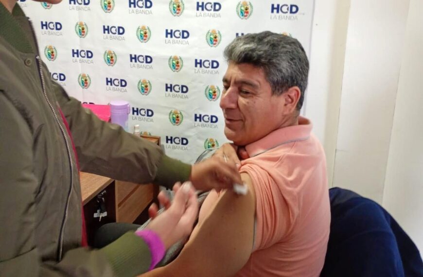 La Banda: refuerzan la campaña de vacunación antigripal