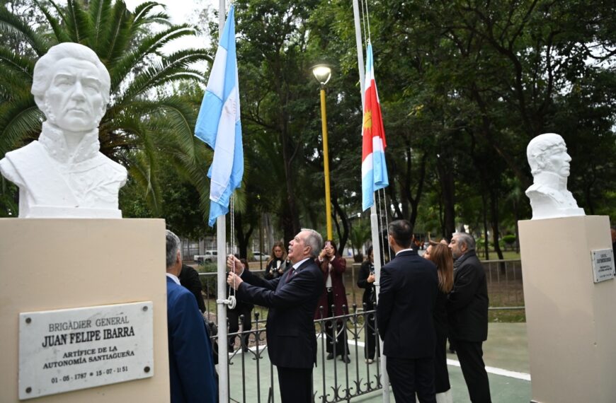 Santiago del Estero conmemoró su Autonomía con un acto cargado de historia y tradición