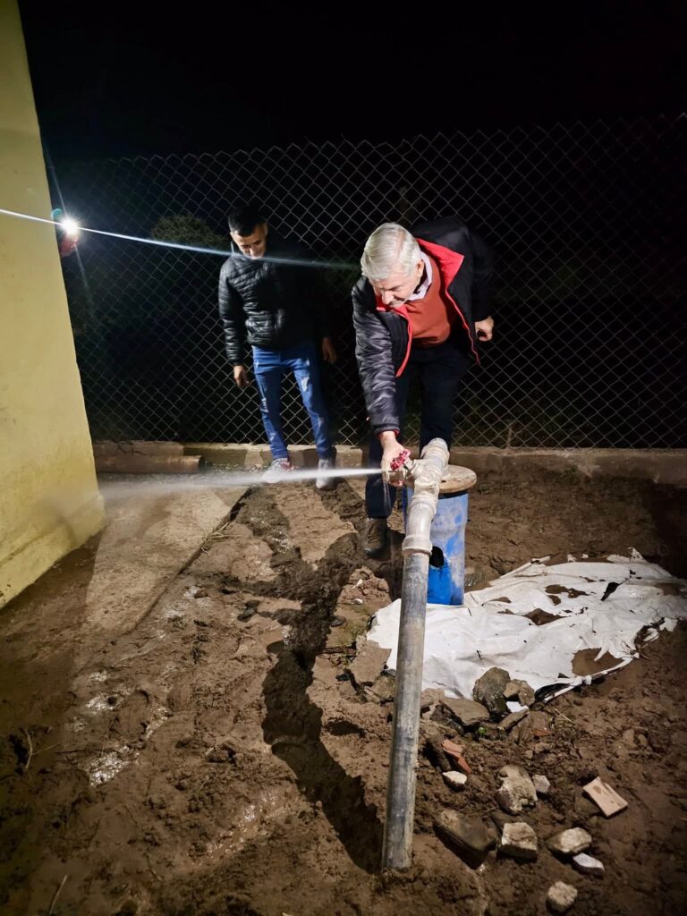 Habilitaron una nueva perforación de agua en El Quemado