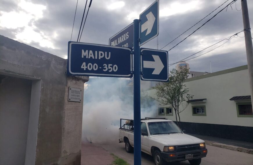 La Municipalidad informó los barrios en los cuales se fumigarán esta semana