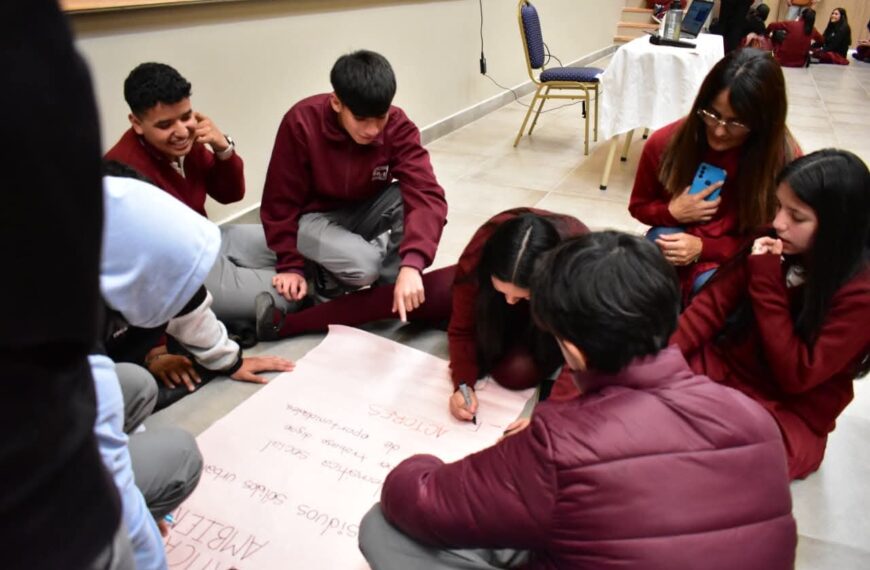 Fernández: Realizan una jornada de educación ambiental y participación juvenil