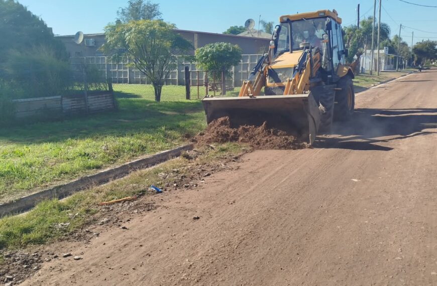 Bandera: Realizan un operativo de Mejoramiento Barrial en el barrio La Florida