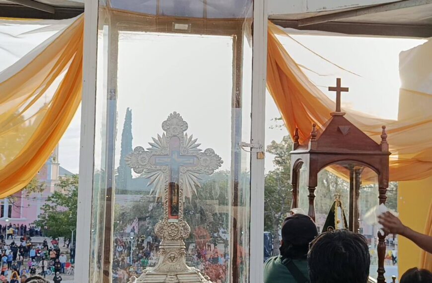 Histórico arribo de la Virgen de Huachana al santuario de Nuestro Señor de los Milagros de Mailín