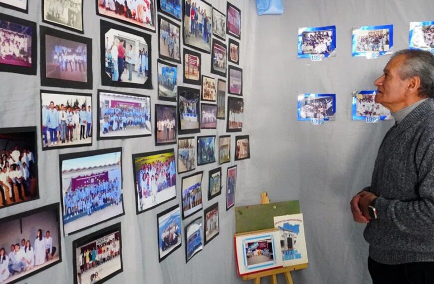 Pinto: Inauguran una muestra fotográfica por el 60° Aniversario del Instituto Francisco de Aguirre