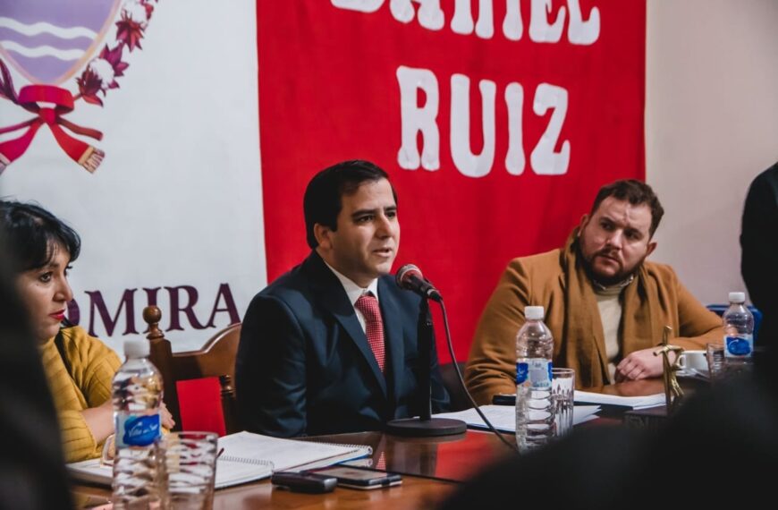 El intendente Daniel Ruiz brindará su mensaje anual a los vecinos de Clodomira