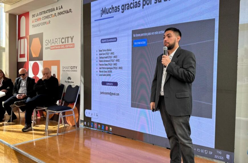 Humanidades expuso en Smart City un proyecto que combina tecnología y ciencias sociales