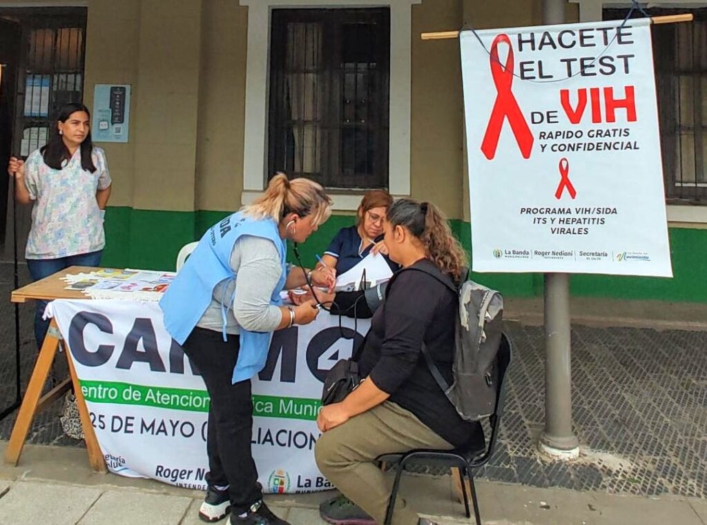 El municipio bandeño refuerza los testeos de ITS en los CAMM