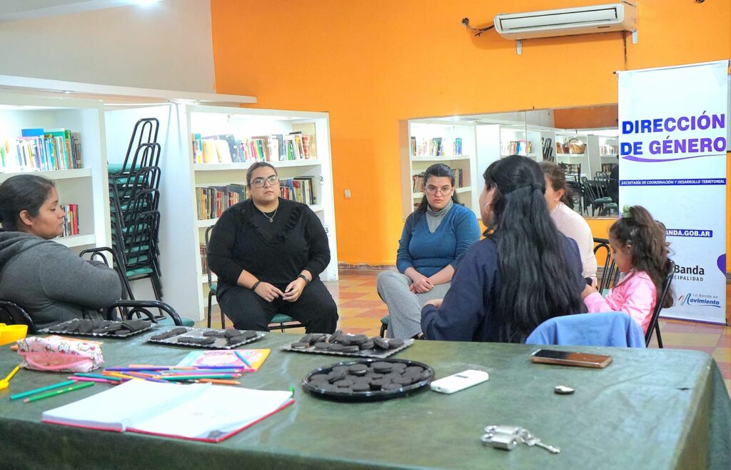 Reiniciaron en La Banda los encuentros del proyecto “Acompañarnos”