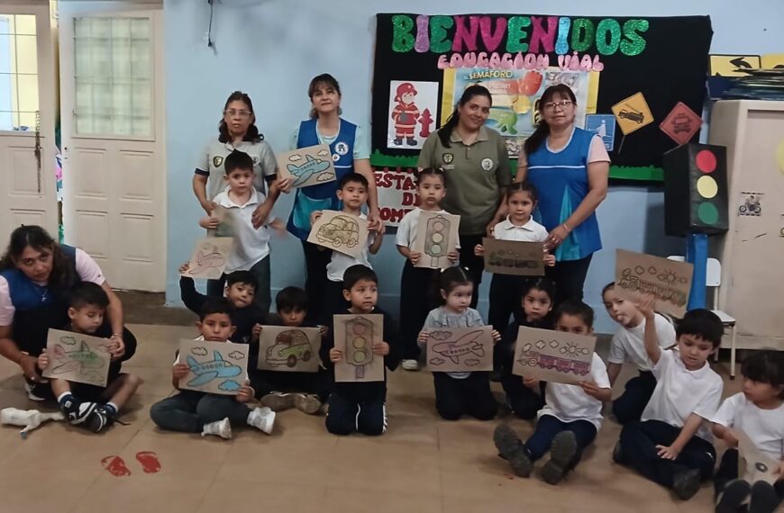 Continúan las jornadas de educación vial en jardines municipales de La Banda