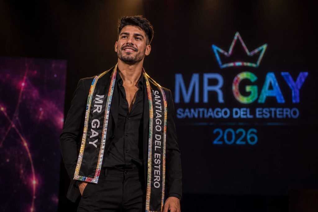 Mr. Gay 2026: feria, música y visibilidad LGBT+ en Santiago del Estero