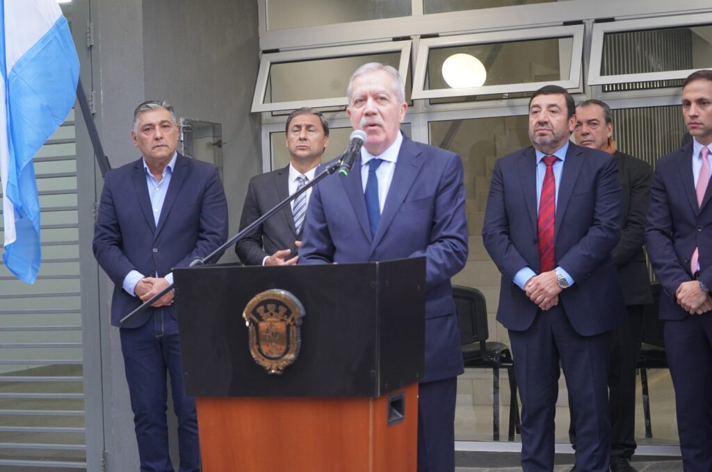 Nediani participó de la inauguración del nuevo edificio de la Comisaría Comunitaria N° 13