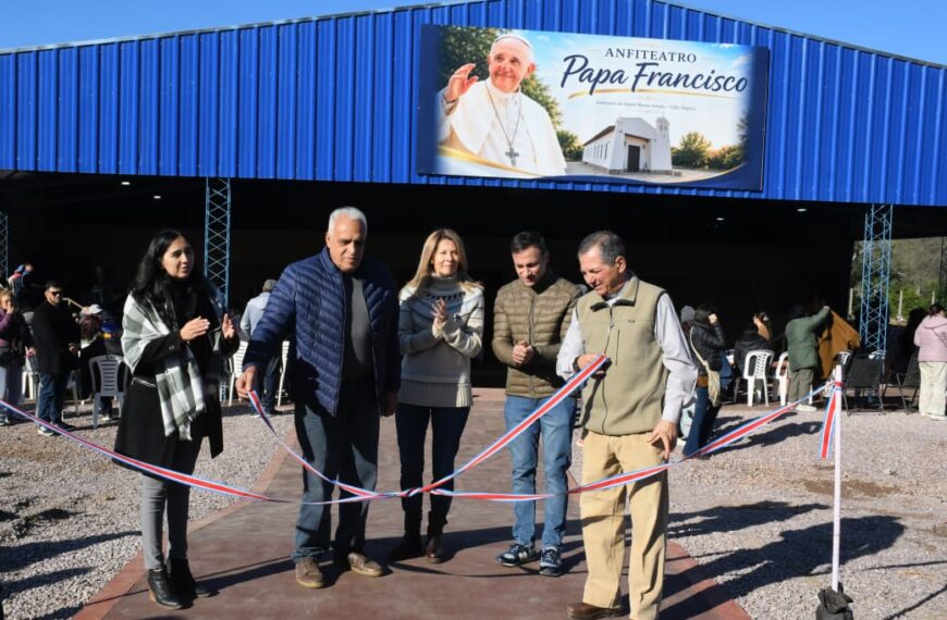 Inauguraron el Anfiteatro Papa Francisco en el Santuario Mama Antula de Villa Silípica