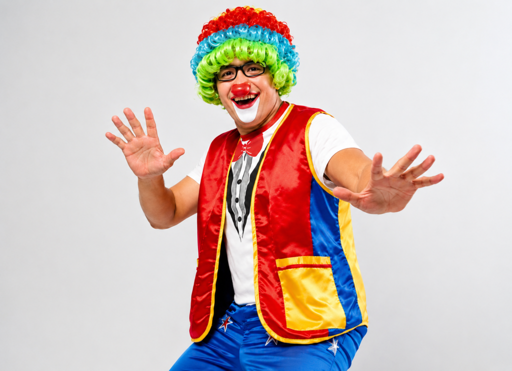El famoso payaso Filito estará este fin de semana en el Súper Circus Lunara en Santiago