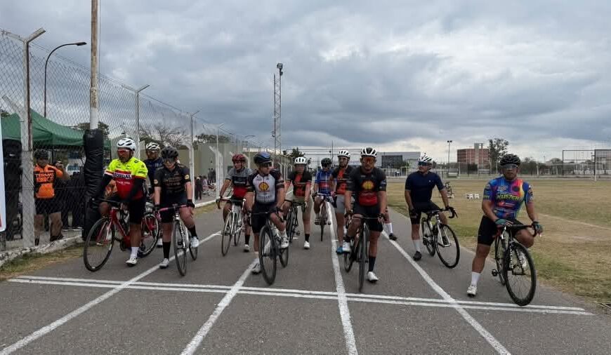 Las Termas fue sede de la primera fecha del Torneo Provincial de Ciclismo Pista