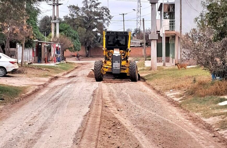 Nueva Esperanza: Realizan mejoras en calles y accesos  al barrio 25 de Mayo