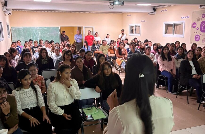 Realizaron en Nueva Esperanza una capacitación sobre Desarrollo Infantil