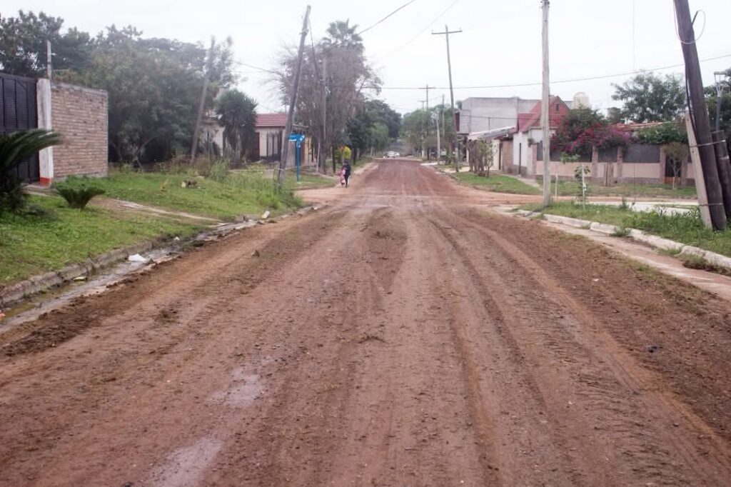 En Las Termas avanzan con el plan de mejoramiento de calles En Las Termas avanzan con el plan de mejoramiento de calles