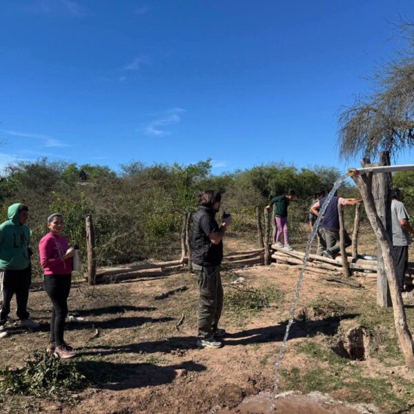 Monte Quemado instala nuevo equipamiento para mejorar el acceso al agua en Puesto del Medio