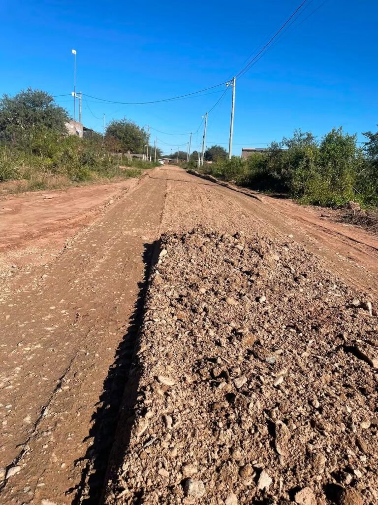 Nueva Esperanza: Avanzan las mejoras viales en el barrio Virgen de Huachana