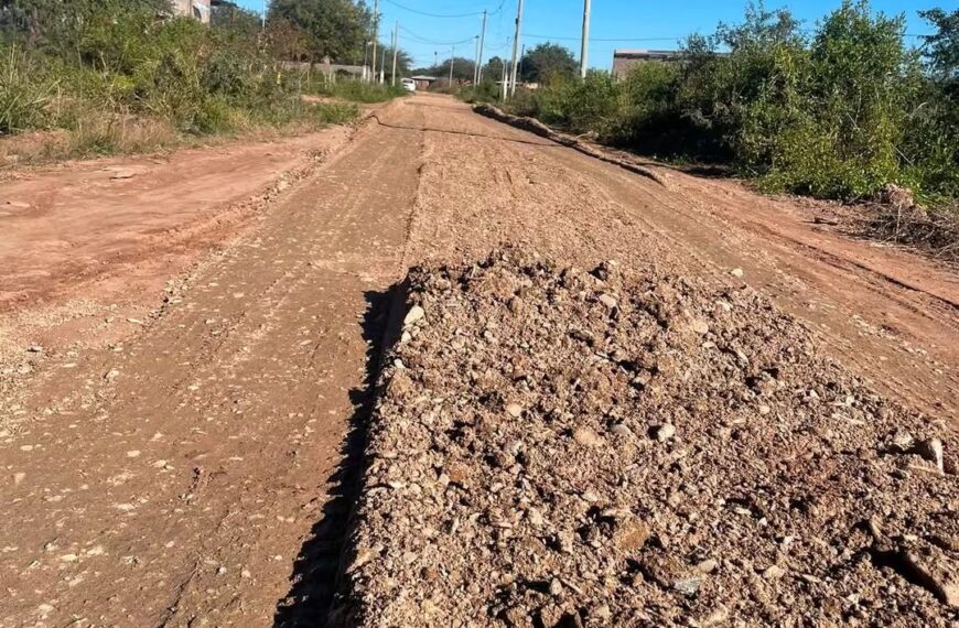 Nueva Esperanza: Avanzan las mejoras viales en el barrio Virgen de Huachana