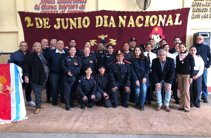 Emotivo acto por el “Día Nacional del Bombero Voluntario” en La Banda