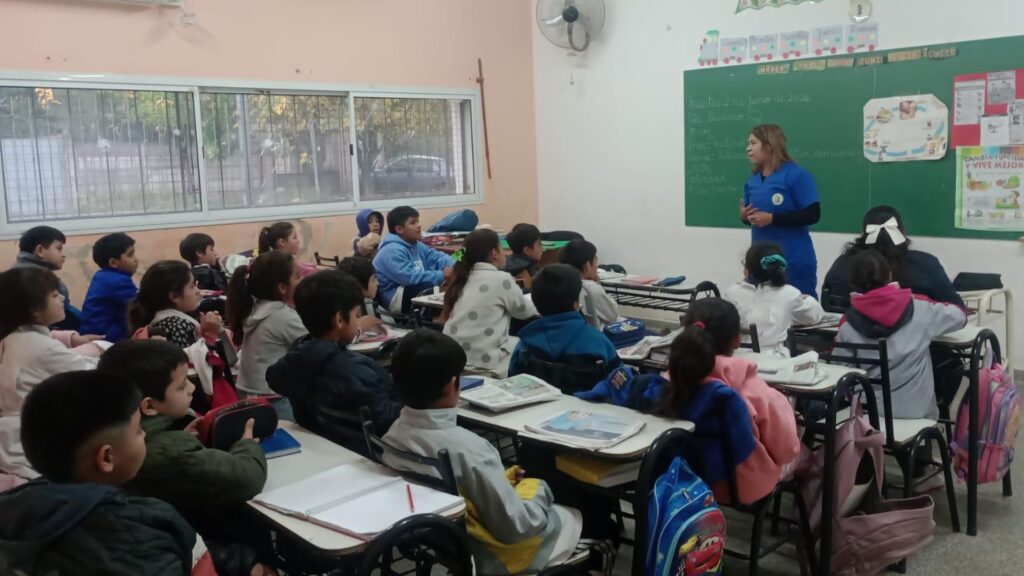 Alumnos de la Escuela Municipal participaron de un taller sobre hábitos saludables Alumnos de la Escuela Municipal participaron de un taller sobre hábitos saludables