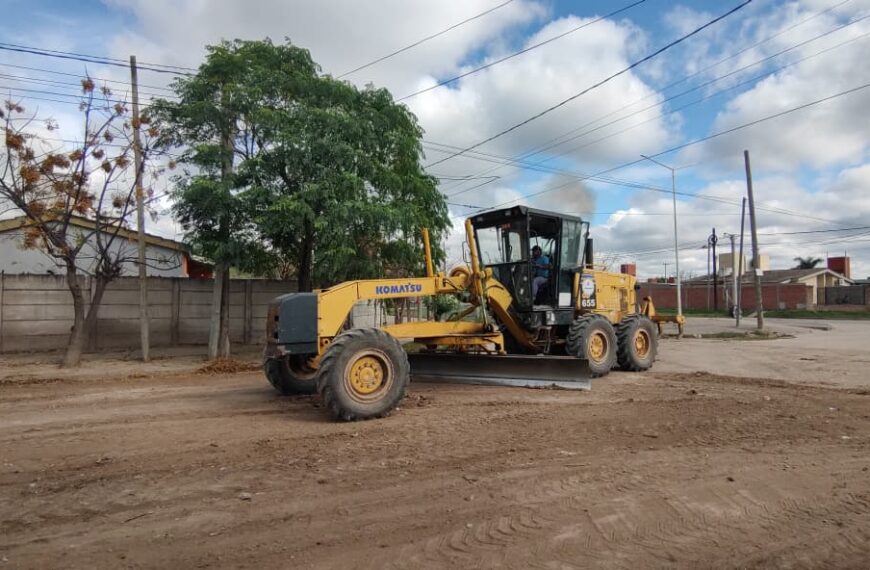 Iniciaron los trabajos de mejoramiento integral en el barrio 25 de Mayo 250 viviendas