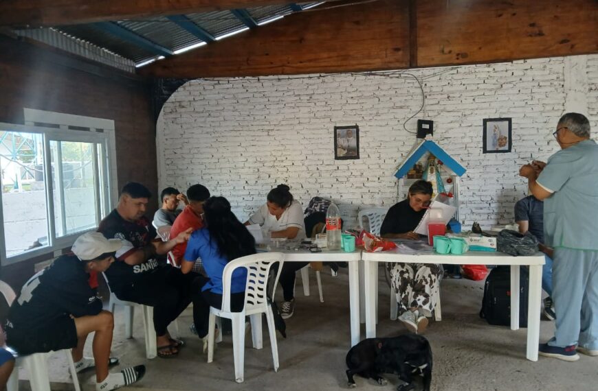 Jornada de promoción de la salud en el Hogar de Cristo “Madre del Puente Carretero”