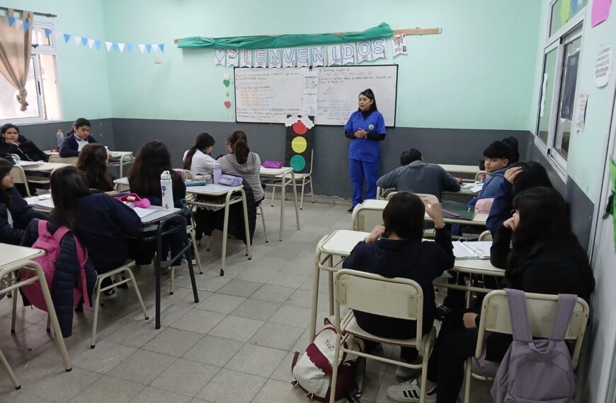 El municipio realizó talleres para prevenir casos de bullying en la Escuela “Cecilia Grierson”