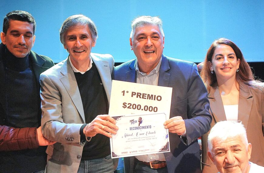 Entregaron los premios del “Dame Pista” y anunciaron la segunda edición del certamen de canto