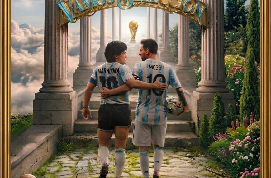 Diego Luna le puso ritmo santiagueño a la pasión por la Scaloneta