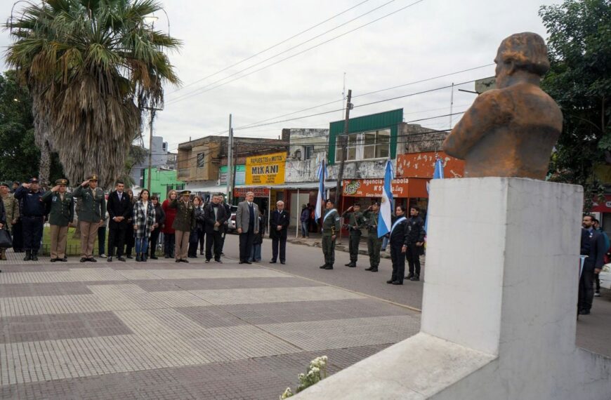 Con un emotivo acto se rindió homenaje al General Martín Miguel de Güemes en La Banda